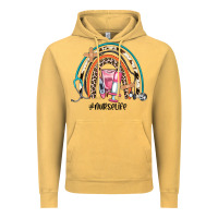Vintage Mustard nurse life rainbow Vintage Hoodie - JahusDesignShop