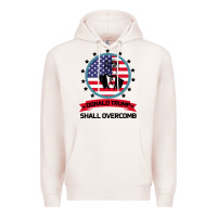 Pale Pink DONALD TRUMP 2016 WE SHALL OVERCOMB Premium Hoodie - Bettercallsaul