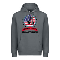 Rock DONALD TRUMP 2016 WE SHALL OVERCOMB Premium Hoodie - Bettercallsaul