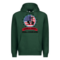 Sports Green DONALD TRUMP 2016 WE SHALL OVERCOMB Premium Hoodie - Bettercallsaul