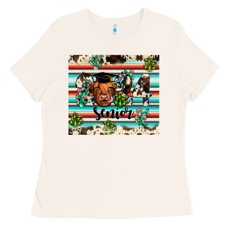 2024 Senior Cow Ladies Tee by JahusDesignShop | Teevron