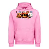 Fuchsia Pink christmas Urban Hoodie - CowGirlArtShop