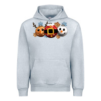 Heather Grey christmas Urban Hoodie - CowGirlArtShop