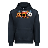 Navy christmas Urban Hoodie - CowGirlArtShop
