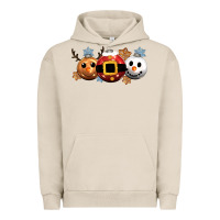 Pigment French Oak christmas Urban Hoodie - CowGirlArtShop