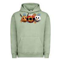 Pigment Oil Green christmas Urban Hoodie - CowGirlArtShop