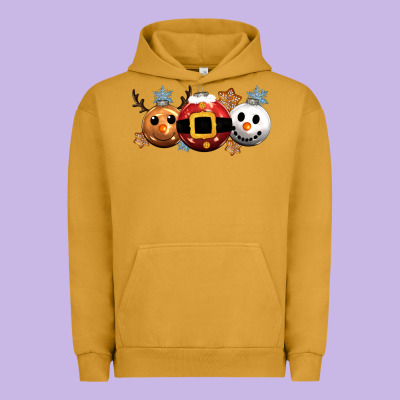 Christmas Urban Hoodie Designed By Cowgirlartshop