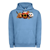 Pigment Pebble Blue christmas Urban Hoodie - CowGirlArtShop