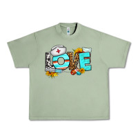 Oil Green love nurse western Urban Heavy Tee - BundleAndBundleShop