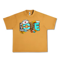 Peanut Butter love nurse western Urban Heavy Tee - BundleAndBundleShop