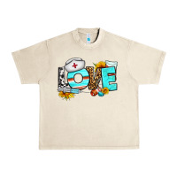 Sandshell love nurse western Urban Heavy Tee - BundleAndBundleShop