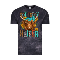 Cloud Black not today heifer long haired cow Vintage Tee - Jasminsmagicworld