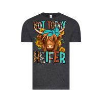 Vintage Black not today heifer long haired cow Vintage Tee - Jasminsmagicworld
