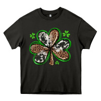 Asphalt western st patricks day shamrocks Heavy Core Tee - Artiststas