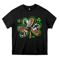 Black western st patricks day shamrocks Heavy Core Tee - Artiststas