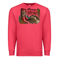 Cardinal Merry Christmas Premium Sweatshirt - SublimationCraftShop