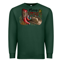 Sports Green Merry Christmas Premium Sweatshirt - SublimationCraftShop