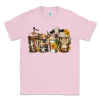 Bubblegum Pink cows coffee cups Classic Tee - Jasminsmagicworld