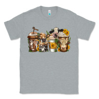 Heather Grey cows coffee cups Classic Tee - Jasminsmagicworld