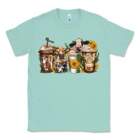 Seafoam cows coffee cups Classic Tee - Jasminsmagicworld