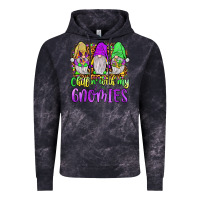 Cloud Black mardi gras chillin' with my gnomies Vintage Hoodie - JahusDesignShop