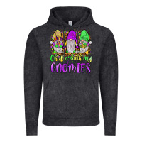 Vintage Black mardi gras chillin' with my gnomies Vintage Hoodie - JahusDesignShop