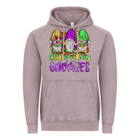 Vintage Zinc mardi gras chillin' with my gnomies Vintage Hoodie - JahusDesignShop