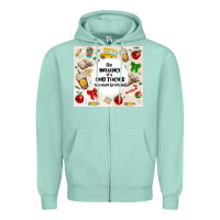 Seafoam the influence of a good teacher can never be erase Zipper Hoodie - MaliasSmallBusiness