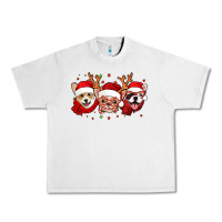 Lunar Rock christmas dogs corgi chihuahua frenchie Urban Heavy Tee - Jasminsmagicworld