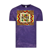 Cloud Purple young black and free Vintage Tee - Artiststas