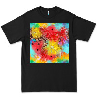 Black fruits leopard seamless pattern Premium Tee - Zillion Design Studio