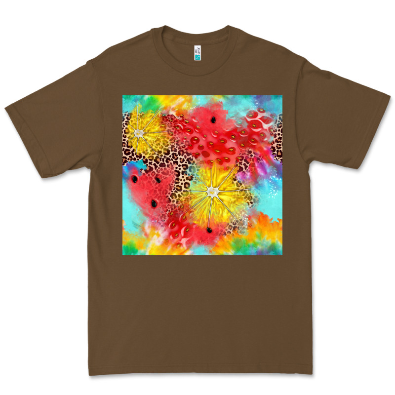 Fruits Leopard Seamless Pattern Premium Tee by Zillion Design Studio | Teevron