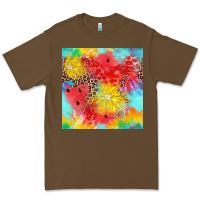 Cacao fruits leopard seamless pattern Premium Tee - Zillion Design Studio