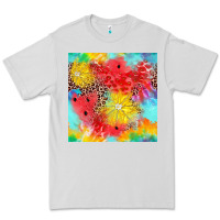 Dove Grey fruits leopard seamless pattern Premium Tee - Zillion Design Studio