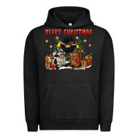 Pigment Black merry christmas Urban Hoodie - CowGirlArtShop