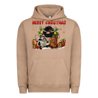 Pigment Burro merry christmas Urban Hoodie - CowGirlArtShop