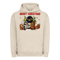 Pigment French Oak merry christmas Urban Hoodie - CowGirlArtShop