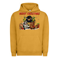 Pigment Peanut Butter merry christmas Urban Hoodie - CowGirlArtShop