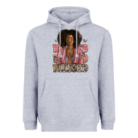 Heather Grey blessed black woman Heavyweight Hoodie - Artiststas