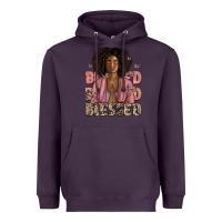 Plum blessed black woman Heavyweight Hoodie - Artiststas