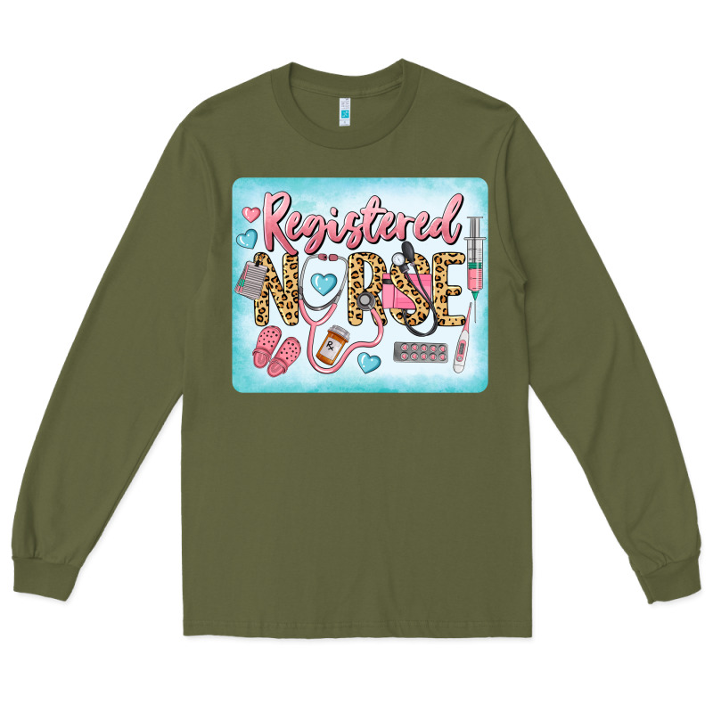 Western Registered Nurse Long Sleeve Tee by LillyAllenDesigns | Teevron