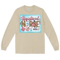 Mushroom Western Registered Nurse Long Sleeve Tee - LillyAllenDesigns