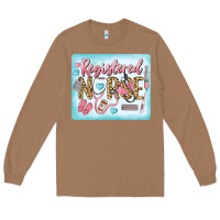 Toasted Coconut Western Registered Nurse Long Sleeve Tee - LillyAllenDesigns