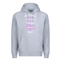 Heather Grey all women are created equal but only the smartest are born in july bla Premium Hoodie - Bettercallsaul