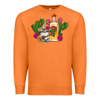 Carrot mexican tequila gnomes guitar roses cactus serape Premium Sweatshirt - Artiststas