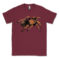 Burgundy Mexican Red Knee Tarantula Classic Tee - LillyAllenDesigns