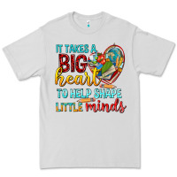 Dove Grey big heart to help shape little minds tbw Premium Tee - texasbilliewilder