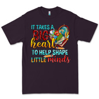 Plum big heart to help shape little minds tbw Premium Tee - texasbilliewilder