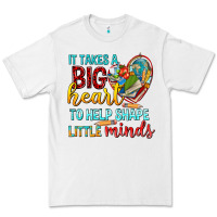 White big heart to help shape little minds tbw Premium Tee - texasbilliewilder