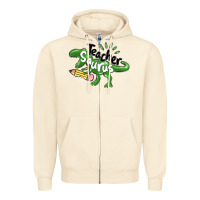 Sandshell teacher saurus Zipper Hoodie - MaliasSmallBusiness